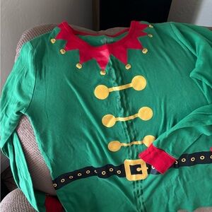 Wondershop Elf Green and Red Holiday Pajama Set